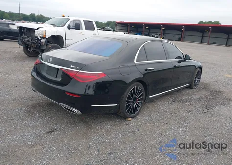 2024 Mercedes-Benz S 580 4Matic из США, поврежденный, VIN W1K6G7GB5RA292215